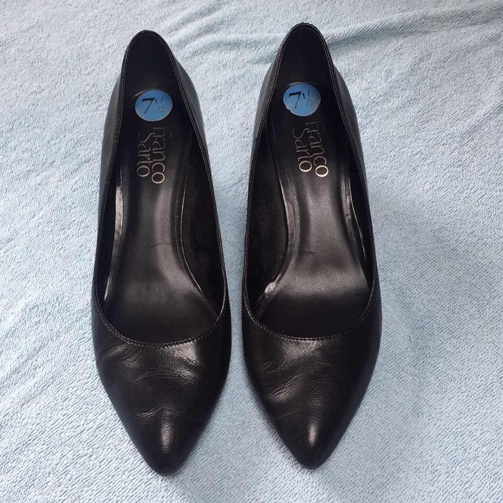 Franco Sarto black heels
